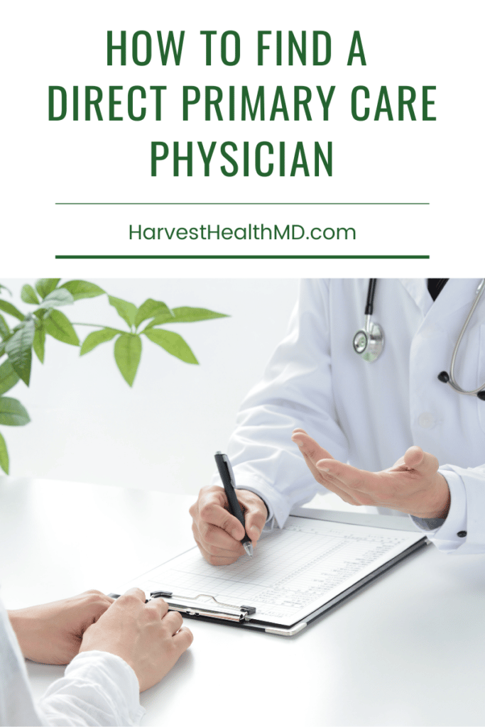 Harvest Health MD Blog How to Find A Direct Primary Care Physician