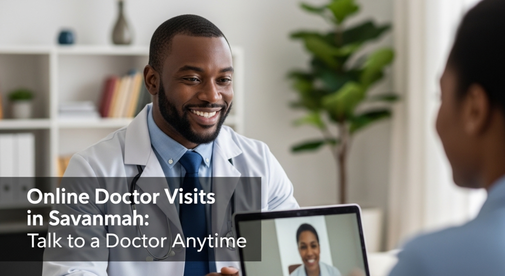 Online Doctor Visits in Savannah,Georgia: Talk to a Doctor Anytime
